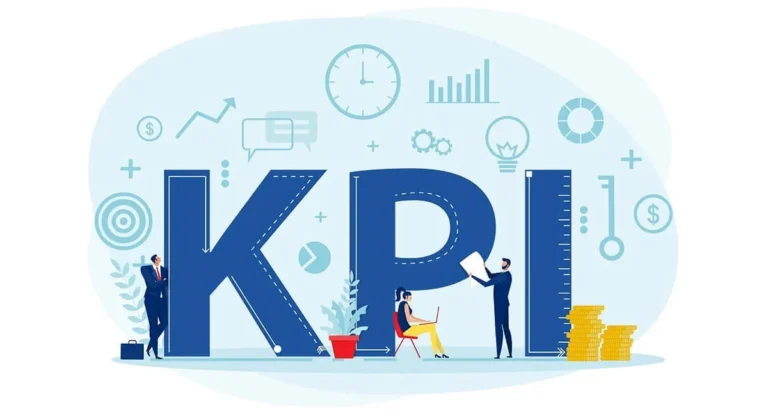 KPI written in text