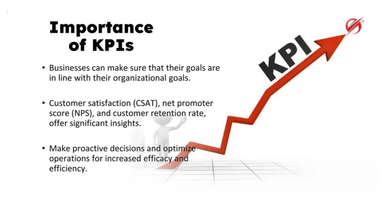 infographic of KPI with text Why Are KPIs Important